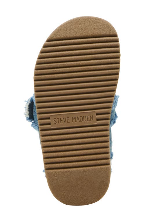 Steve Madden Kids' Money Slip-on Shoe In Blue