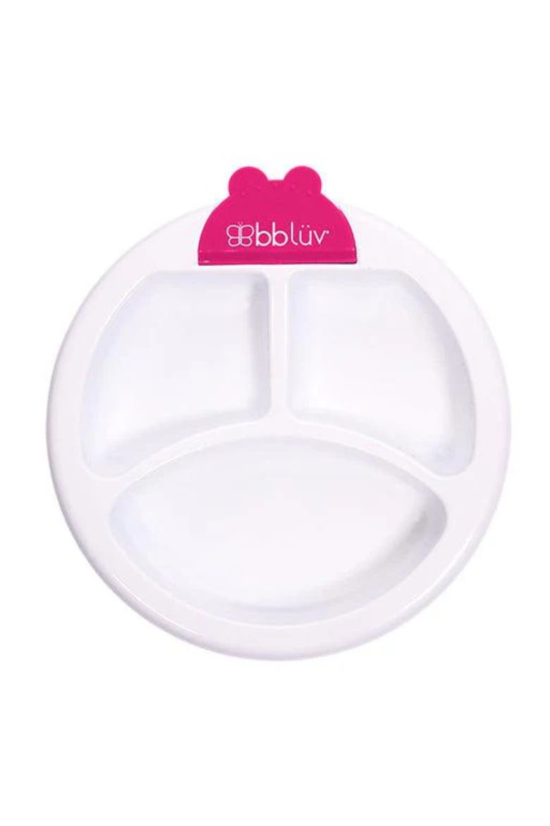 Plato Warm Feeding Plate, Main, color, Pink