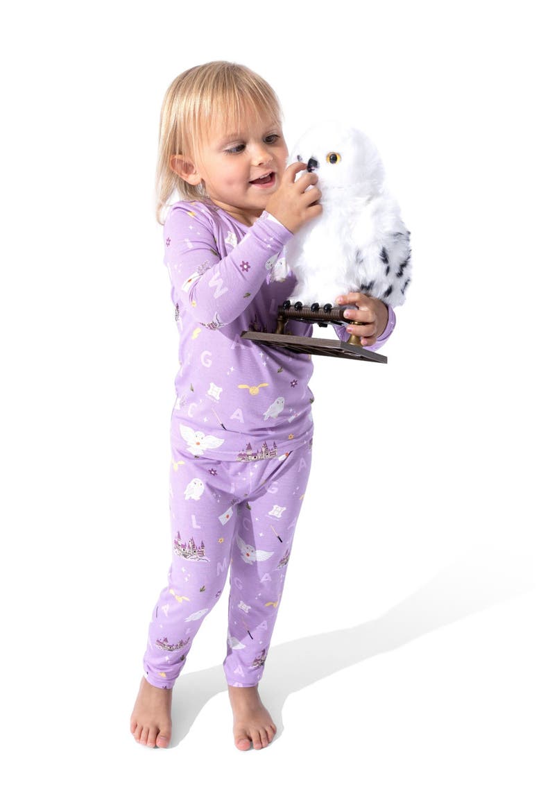Kids' Hedwig's Magical Mail Set of 2 Piece Pajamas, Alternate, color, Hedwig's Magical Mail