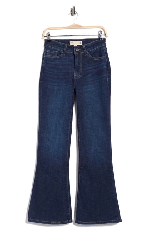High Waist Flare Leg Jeans