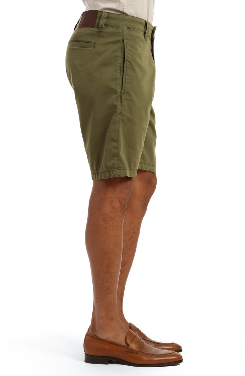 34 Heritage Arizona Flat Front Chino Shorts, Alternate, color, 