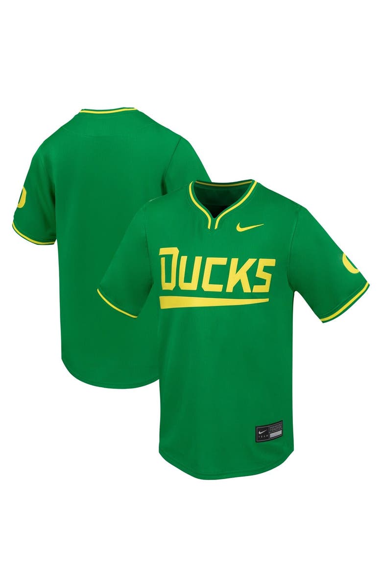 Nike Youth Nike Green Oregon Ducks Limited Baseball Jersey, Alternate, color, 