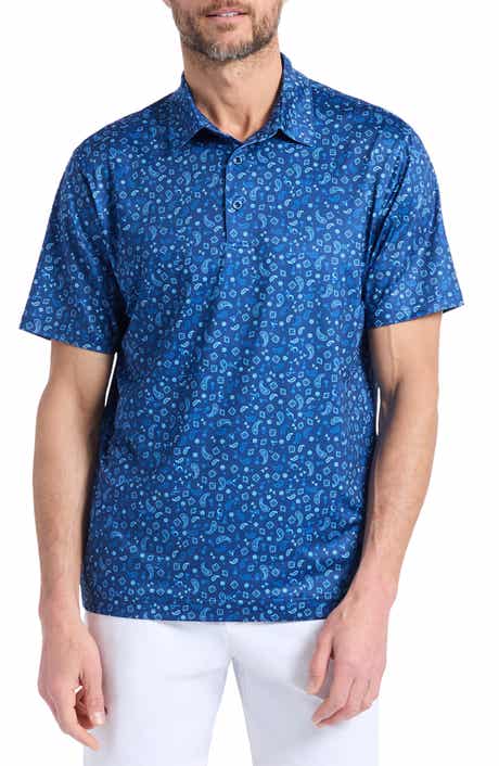 Robert Graham Bandana Drinks Knit Polo