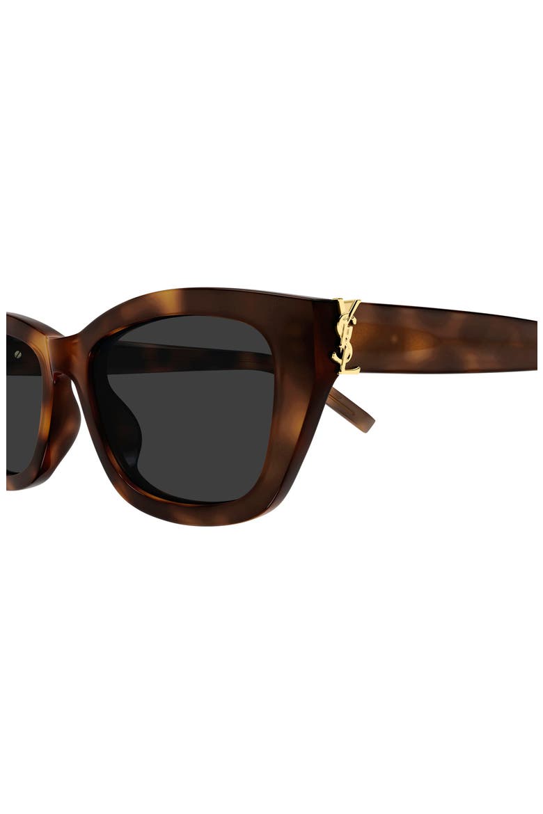 55mm Rectangular Sunglasses, Alternate, color, HAVANA