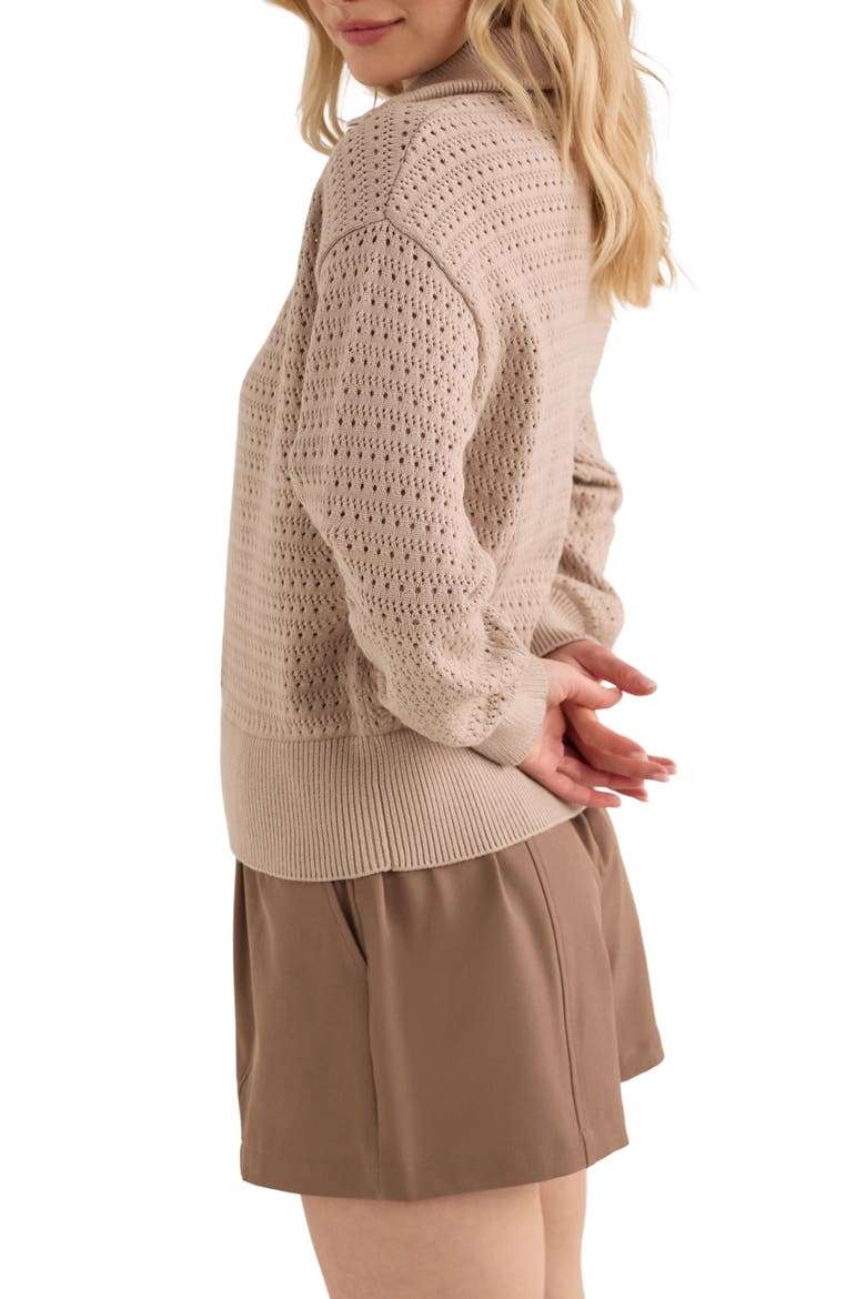 Esmond Drawstring Shorts, Alternate, color, TAUPE STONE