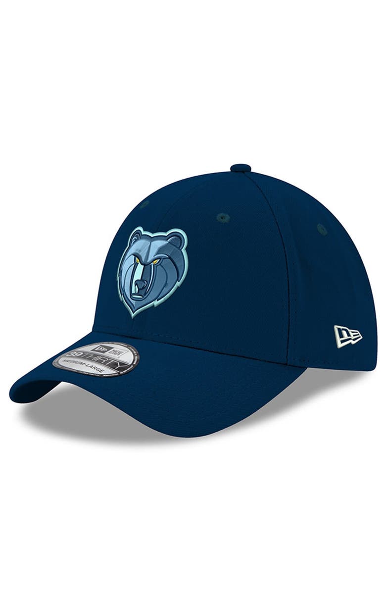 New Era Men's New Era Navy Memphis Grizzlies New Logo Team Classic 39THIRTY Flex Hat, Alternate, color, 
