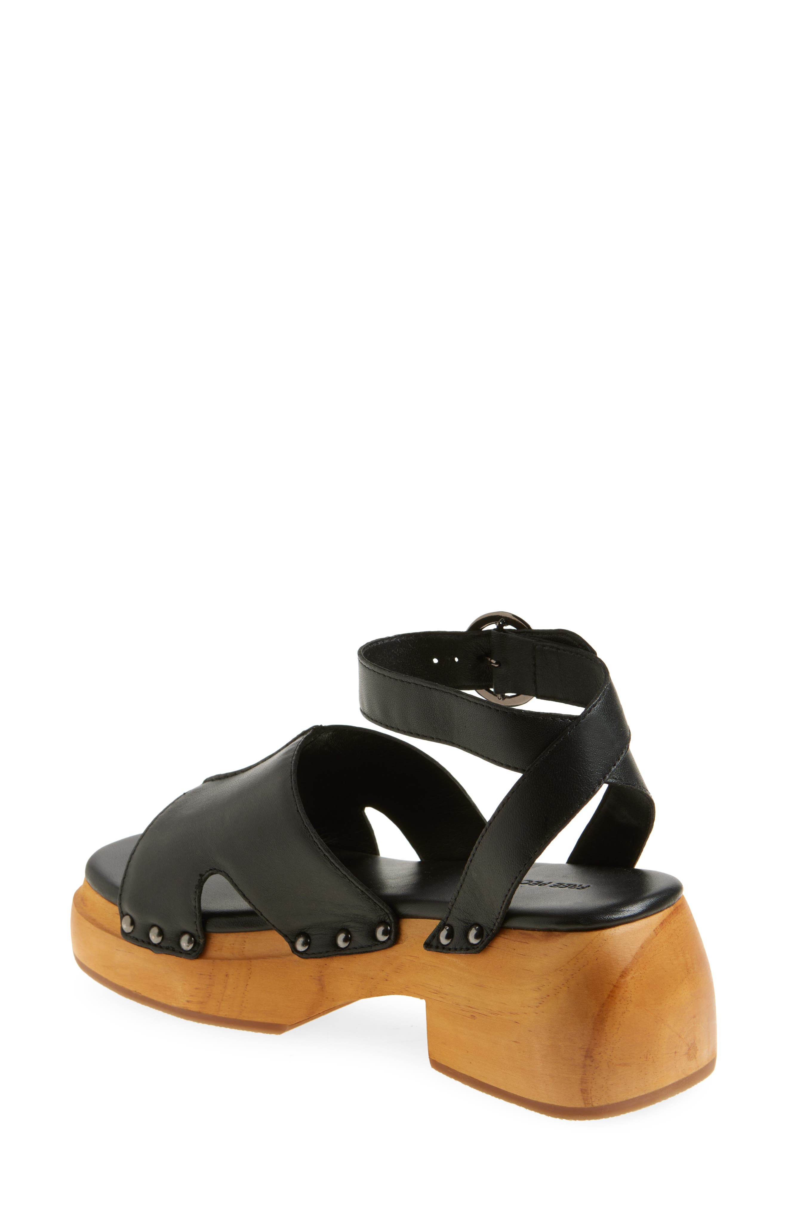 Free People Carson Leather Sandal, Alternate, color, 