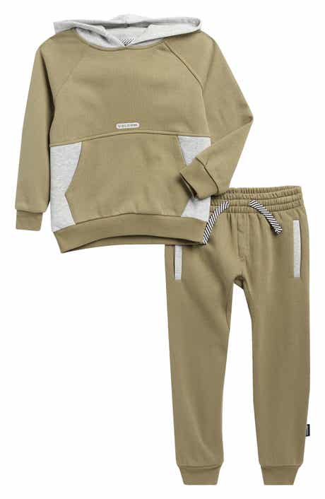 Volcom Kids' Colorblock Fleece Hoodie & Joggers Set