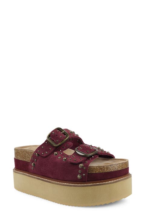 Studded Platform Sandal (Women)