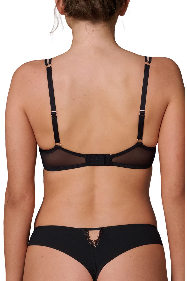 Fantasme Underwire Scarf Bra, Alternate, color, LIGHT TATOO