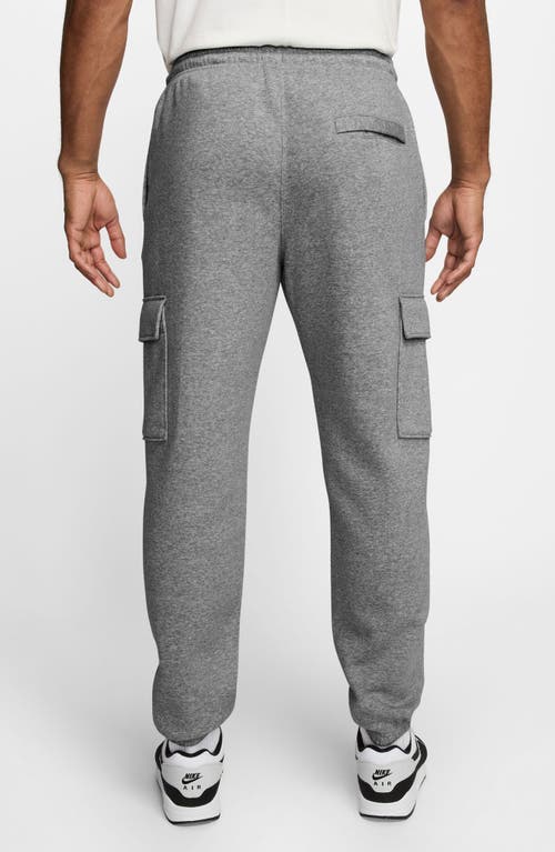 Nike Club Fleece Cargo Sweatpants In Gray