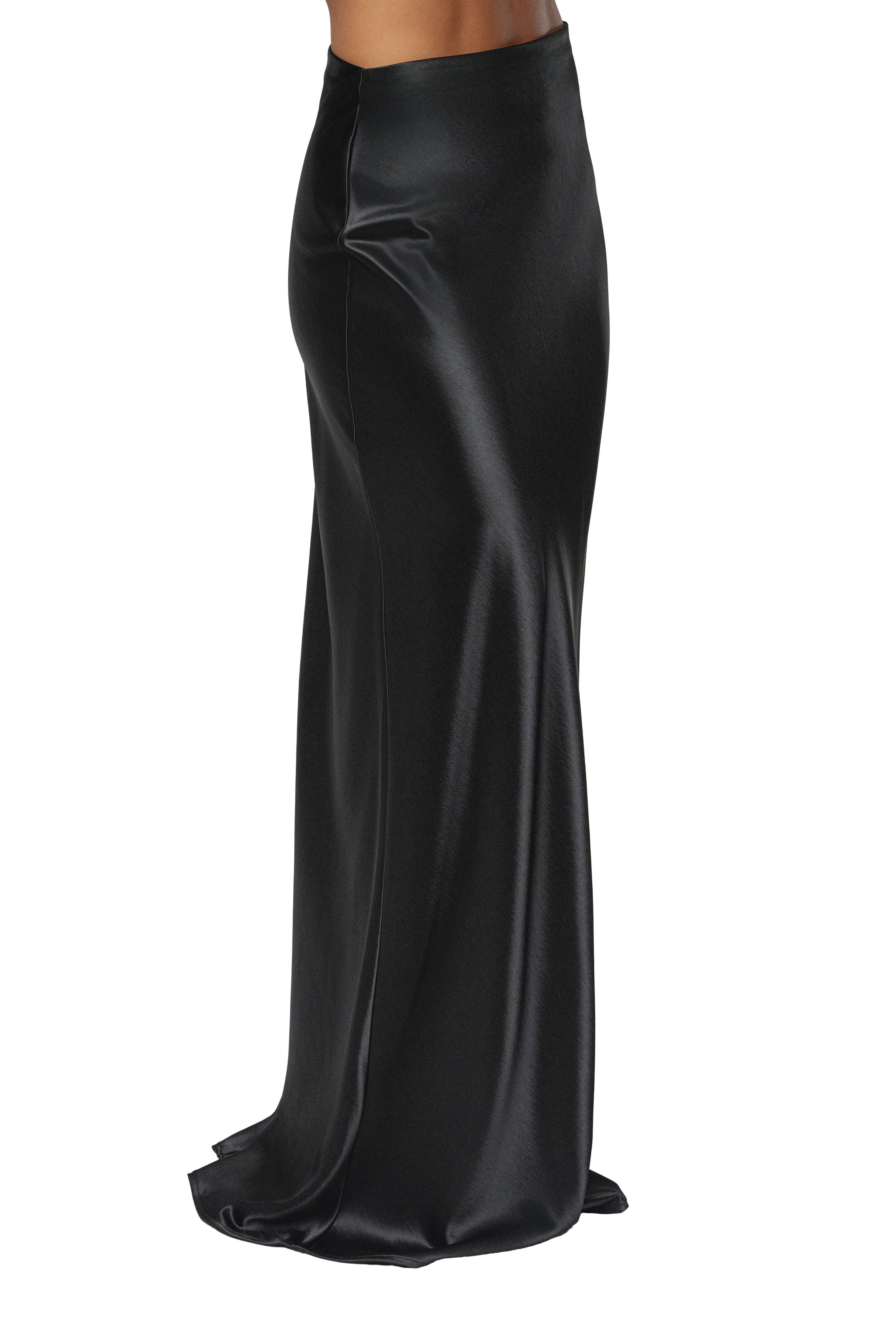 Tradition Satin Maxi Skirt - image 2