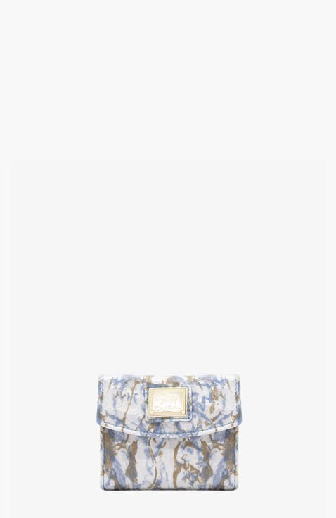 Acqua Bella 530 Mini Patent Leather Wallet