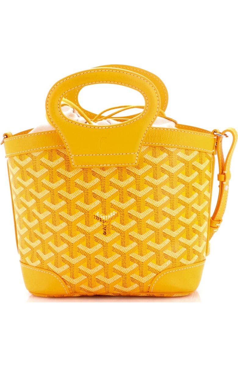 Pre-Owned Goyard Beluga Bag Coated Canvas Mini, Alternate, color, Yellow