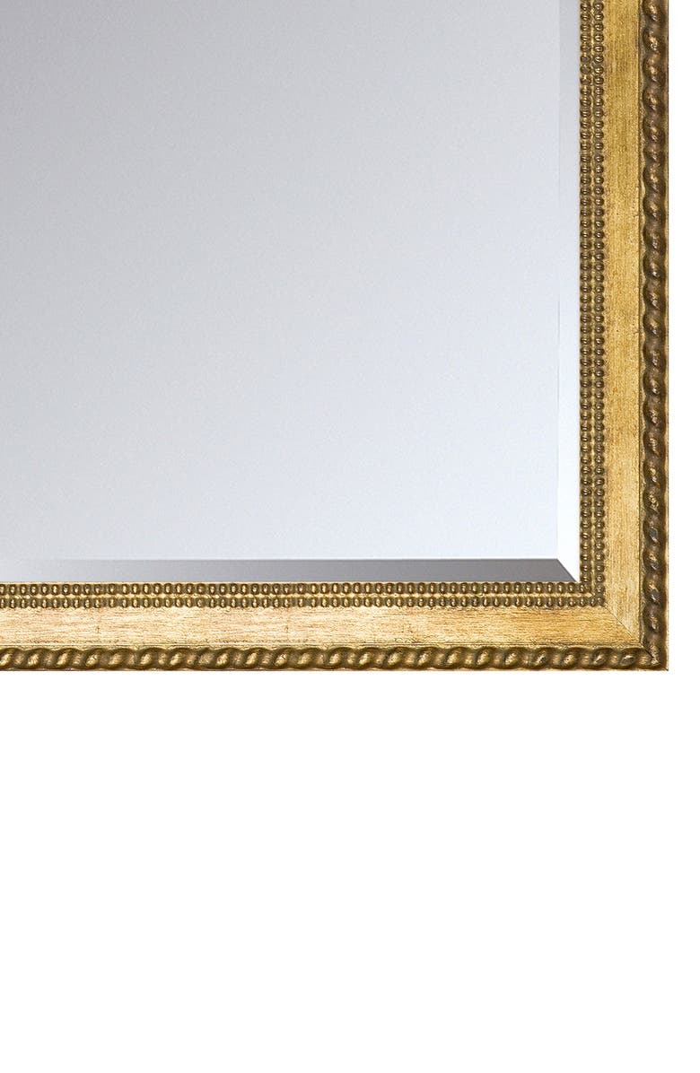OVERSTOCK ART La Pastiche Verona Gold Braid Framed Mirror, Alternate, color, 