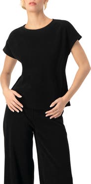 IVONNE Corduroy Off-Shoulder Top