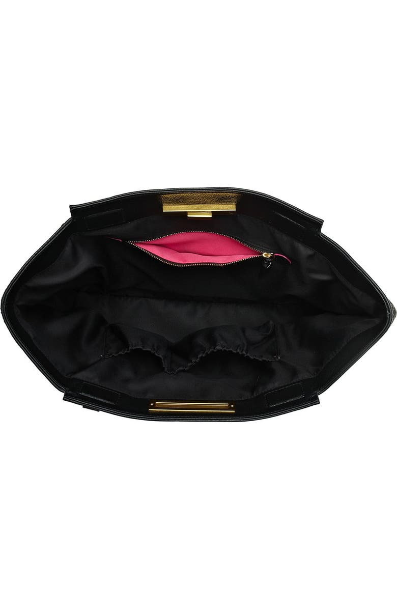 Elliott Lucca 'Daphne - Moroccan' Leather Tote, Alternate, color,