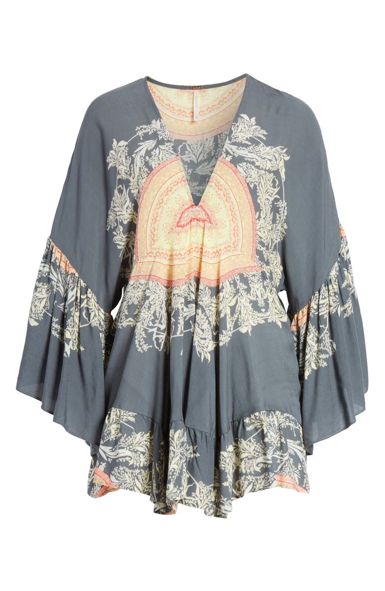 Free People Sunset Dreams Ruffle Top, Alternate, color, 