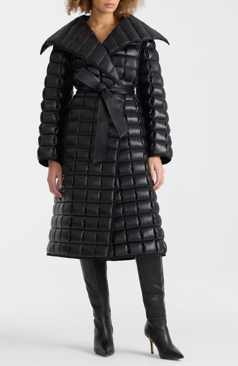 Diva Down & Feather Fill Puffer Coat