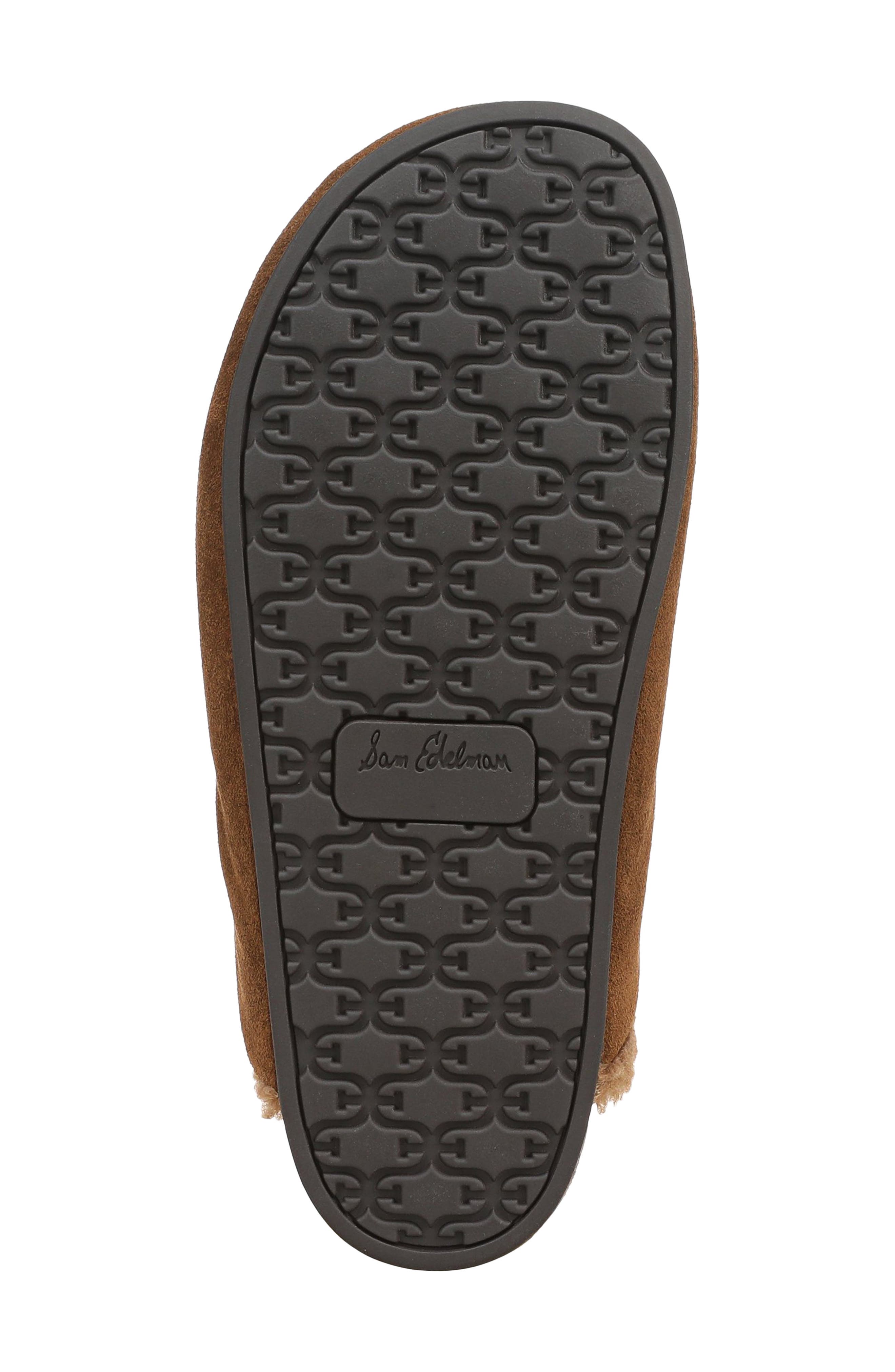Astrid Genuine Shearling Lined Mule, Alternate, color, WARM NUTMEG