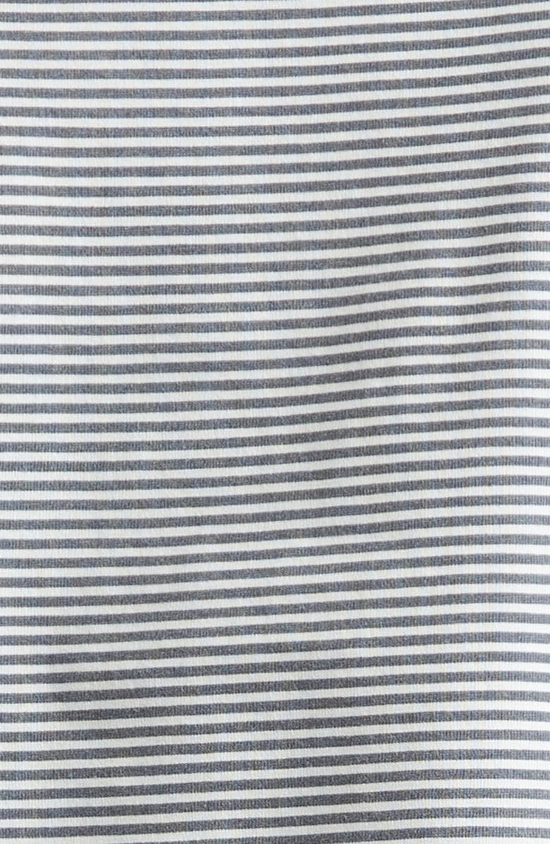 Burberry Stripe Chest Logo T-Shirt, Alternate, color, Magnet