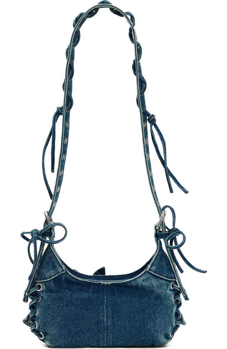 Desigual Denim Shoulder Bag, Alternate, color,