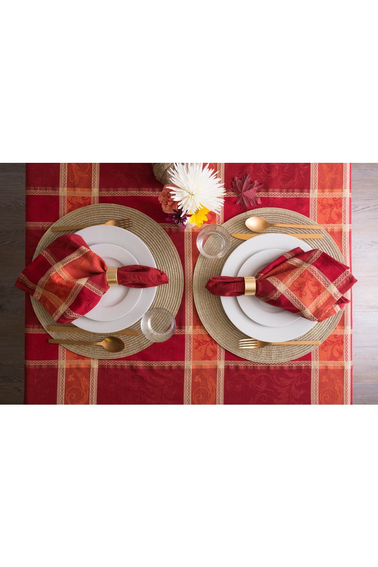 Harvest Wheat Jacquard Napkin Set/6, Alternate, color, Harvest Wheat