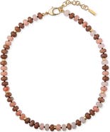Éliou Diero Semiprecious Stone Beaded Necklace