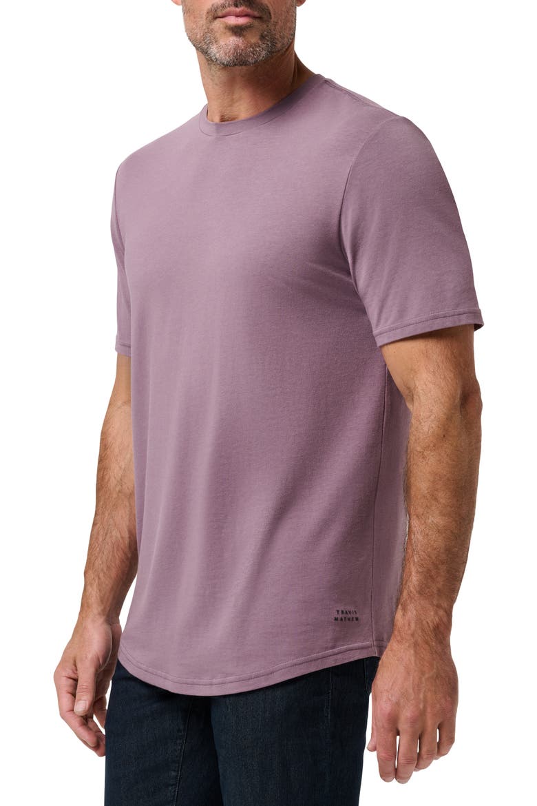 Cloud Crewneck T-Shirt, Alternate, color, MOONSCAPE