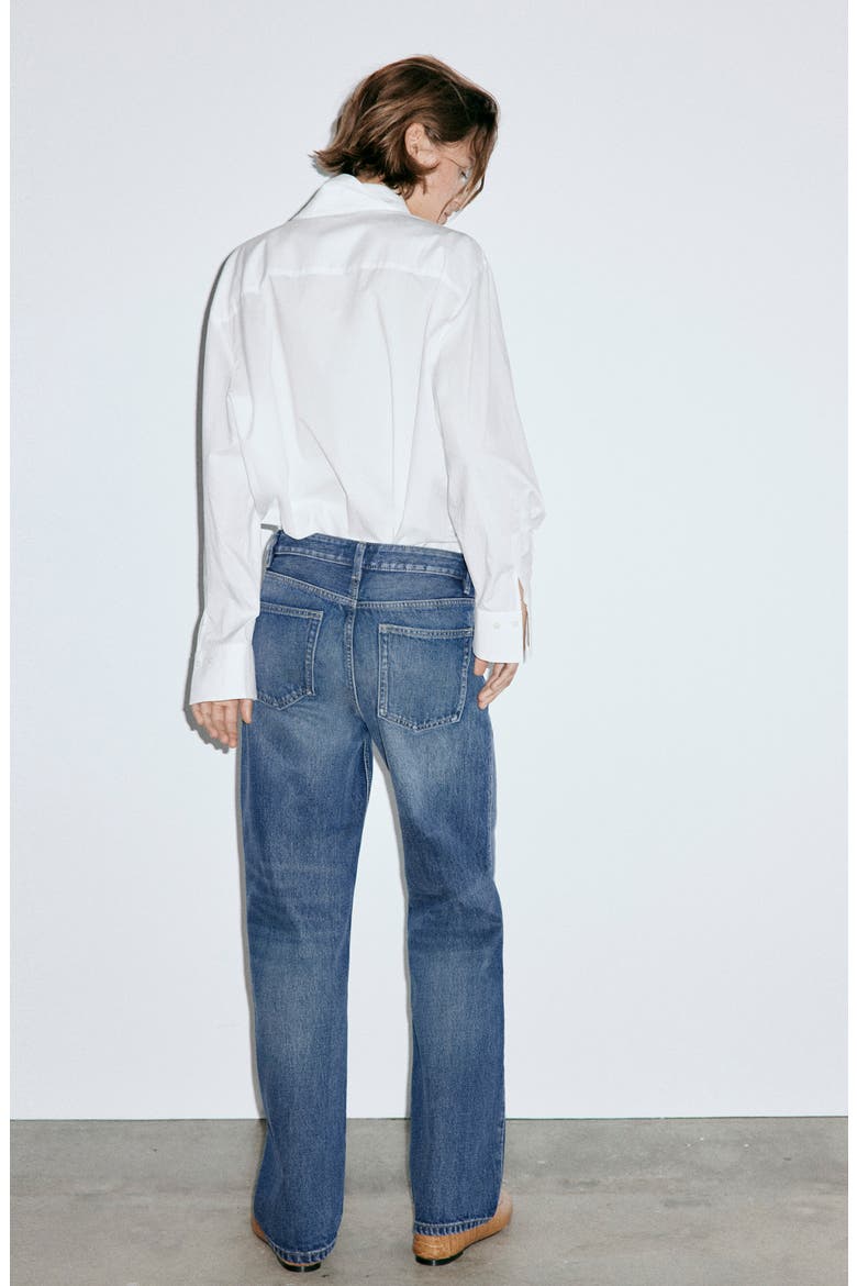 Miami Straight Leg Jeans, Alternate, color, DARKER BLUE