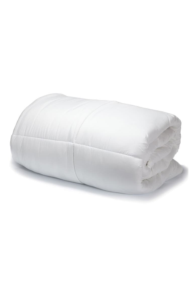 Australian Wool Fill Comforter, Main, color, WHITE