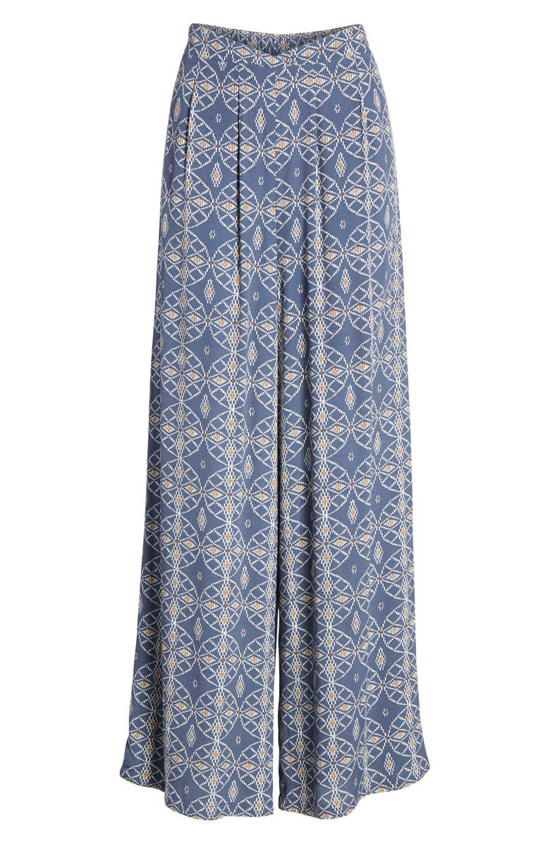 BP. Print Wide Leg Pants, Alternate, color, 