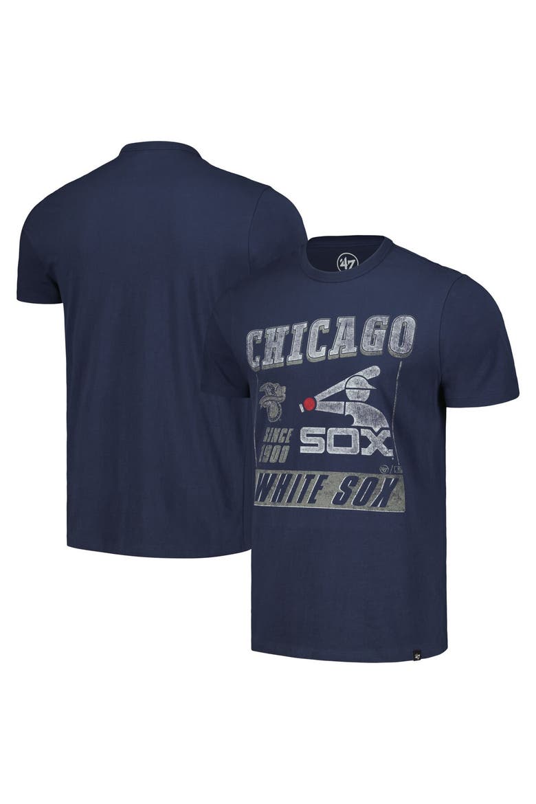 Men's '47 Navy Chicago White Sox Outlast Franklin T-Shirt, Main, color, Navy