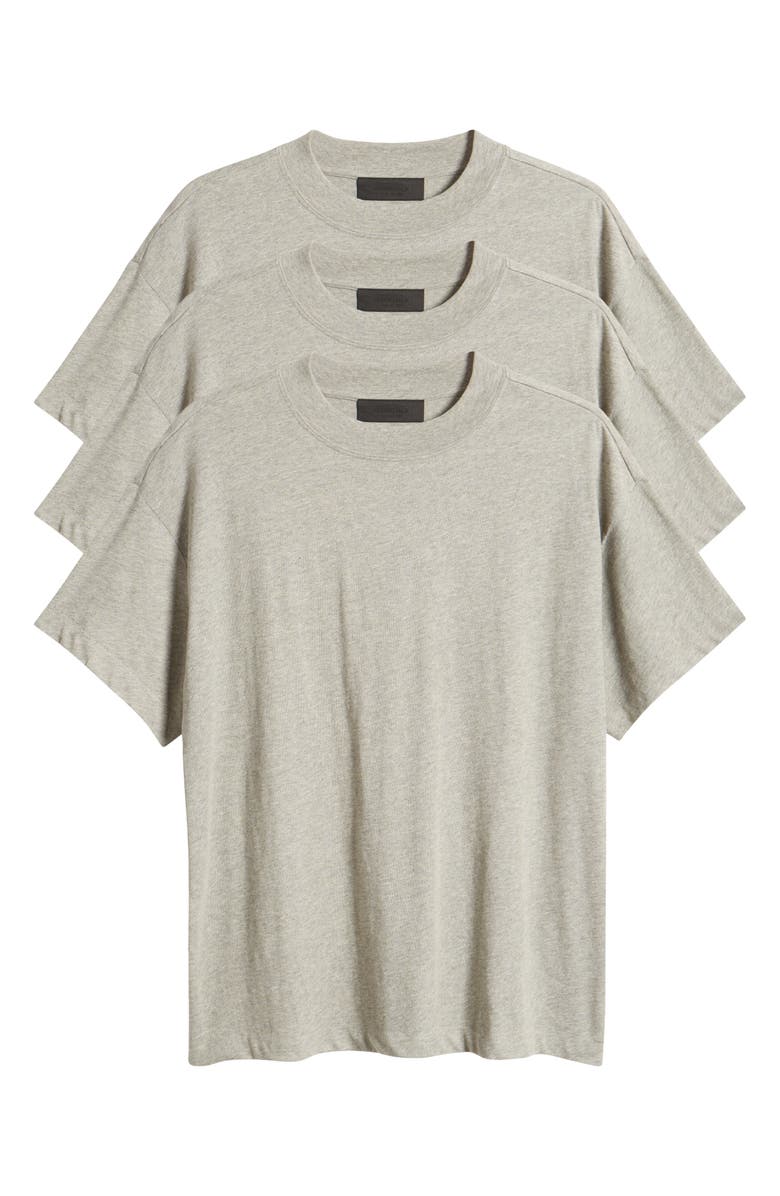 Fear of God Essentials Gender Inclusive 3-Pack Cotton Blend Crewneck T-Shirts, Alternate, color,