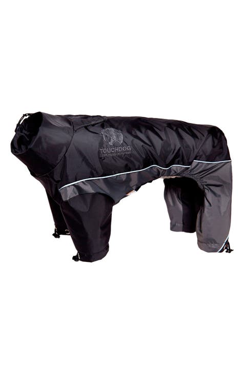 Touchdog Quantum-Ice Full-Bodied Adjustable and 3M Reflective Dog Jacket