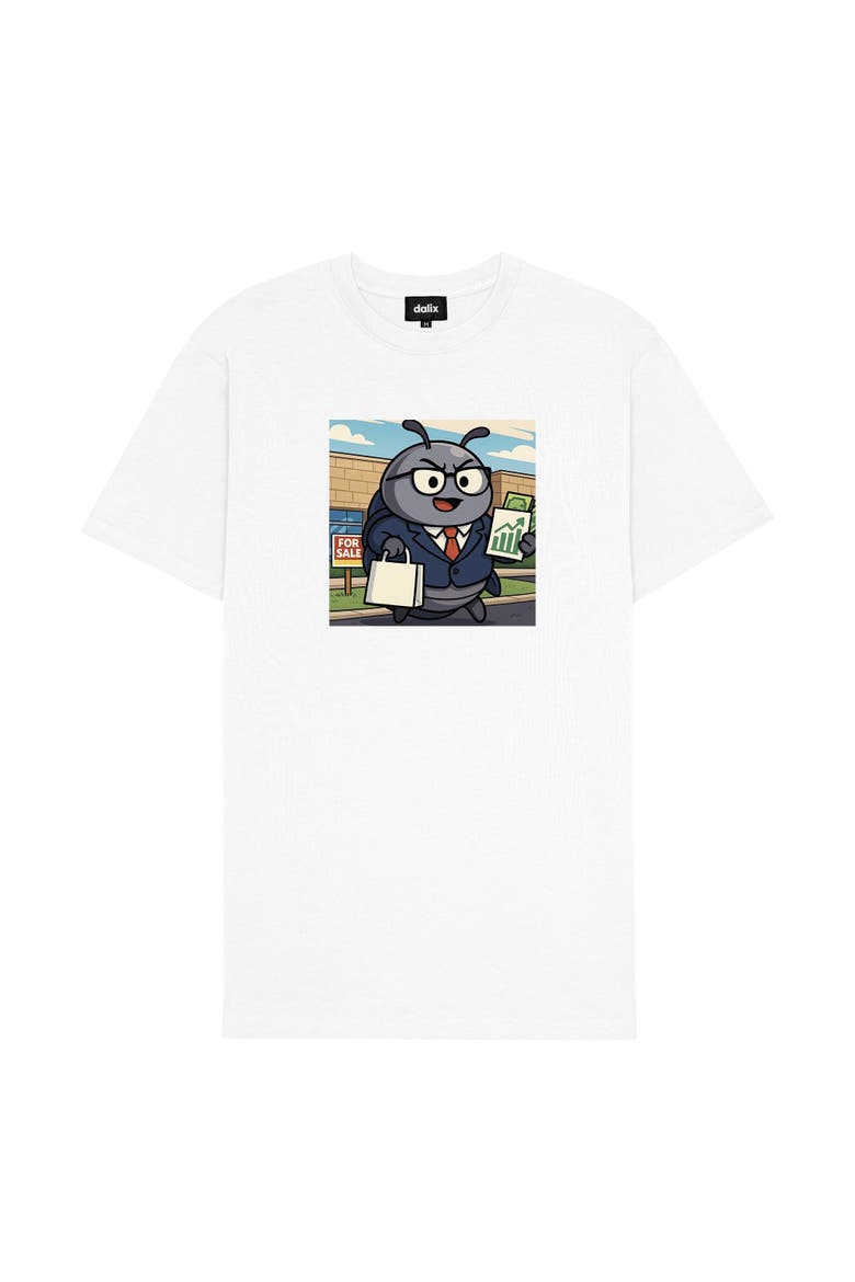 Roly Poly Tee, Main, color, White