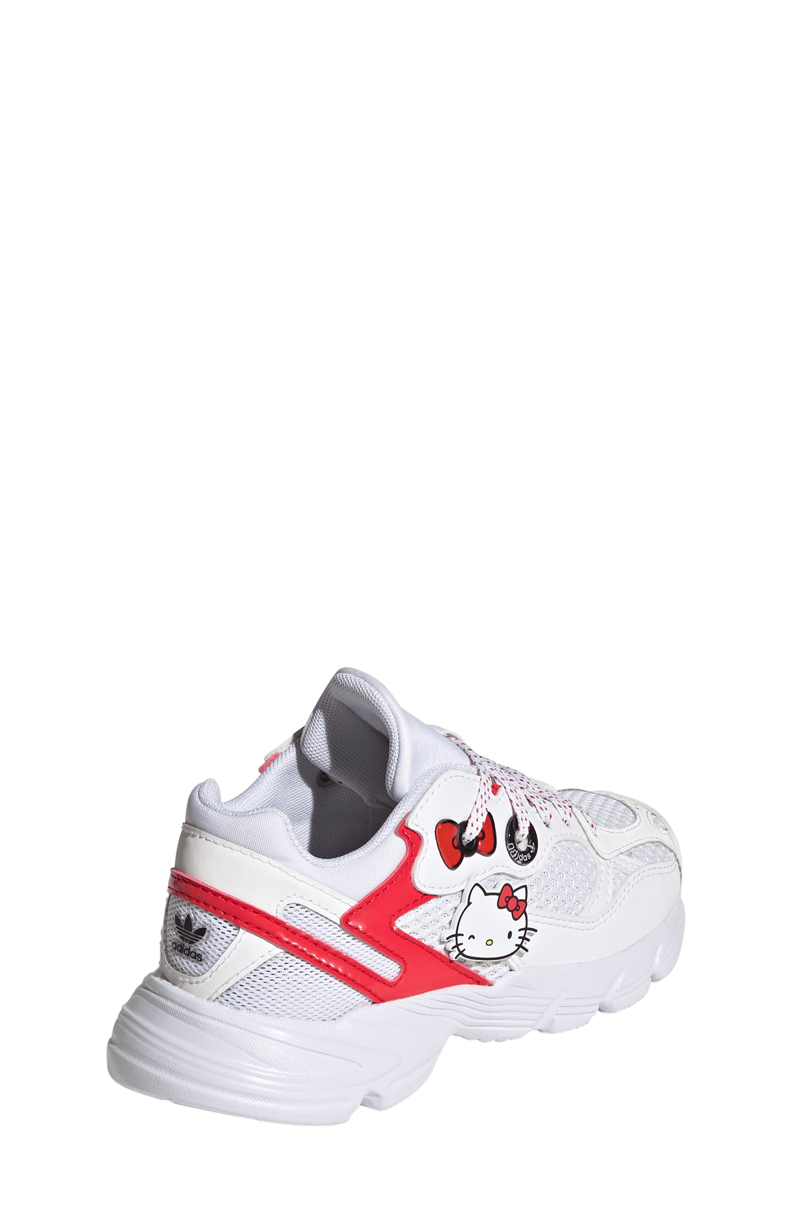 adidas x Hello Kitty Kids' Astir Sneaker, Alternate, color, White/ Red/ Black