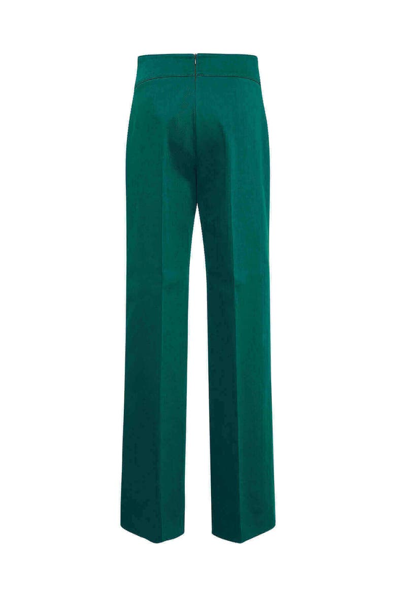 Striped Sailor Trousers, Alternate, color, Emerald