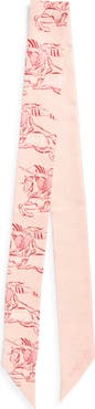 Burberry EKD Skinny Silk Scarf