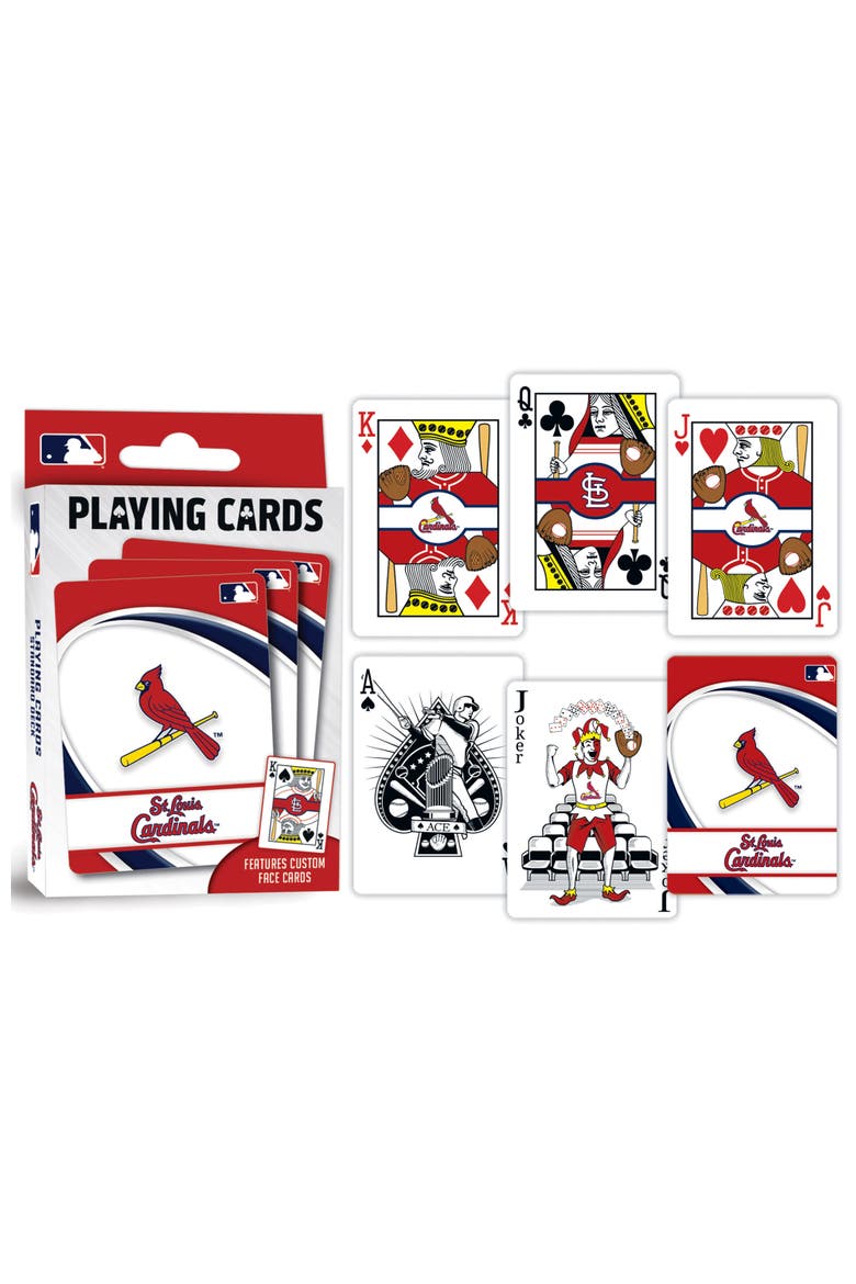 St. Louis Cardinals Playing Cards, Alternate, color, Multicolor
