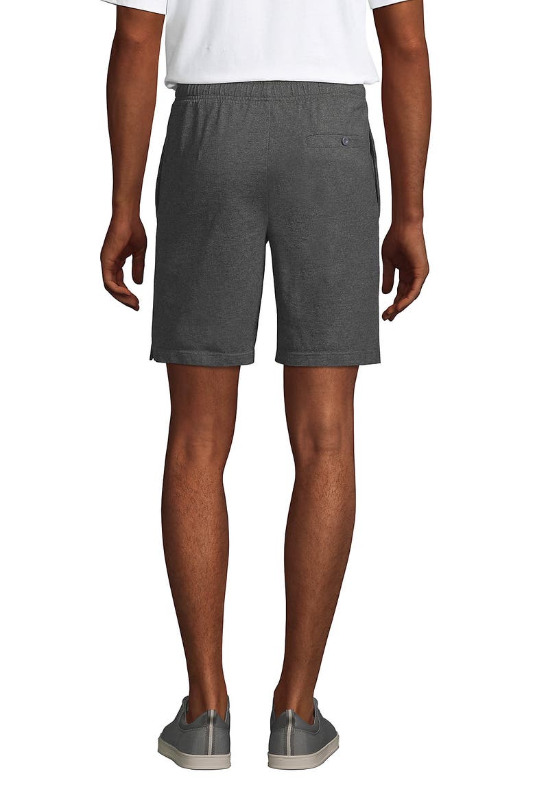 Jersey Knit Short, Alternate, color, Charcoal Heather