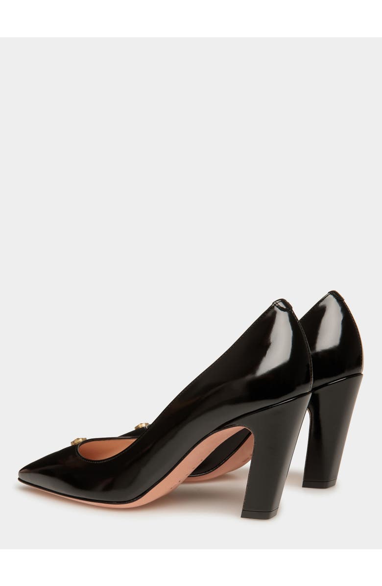 Bally Sylt Pump In Calf Leather, Alternate, color, Black