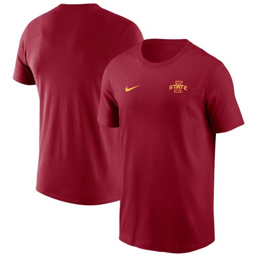 Nike Cardinal Iowa State Cyclones 2025 Sideline Legend Performance T-shirt