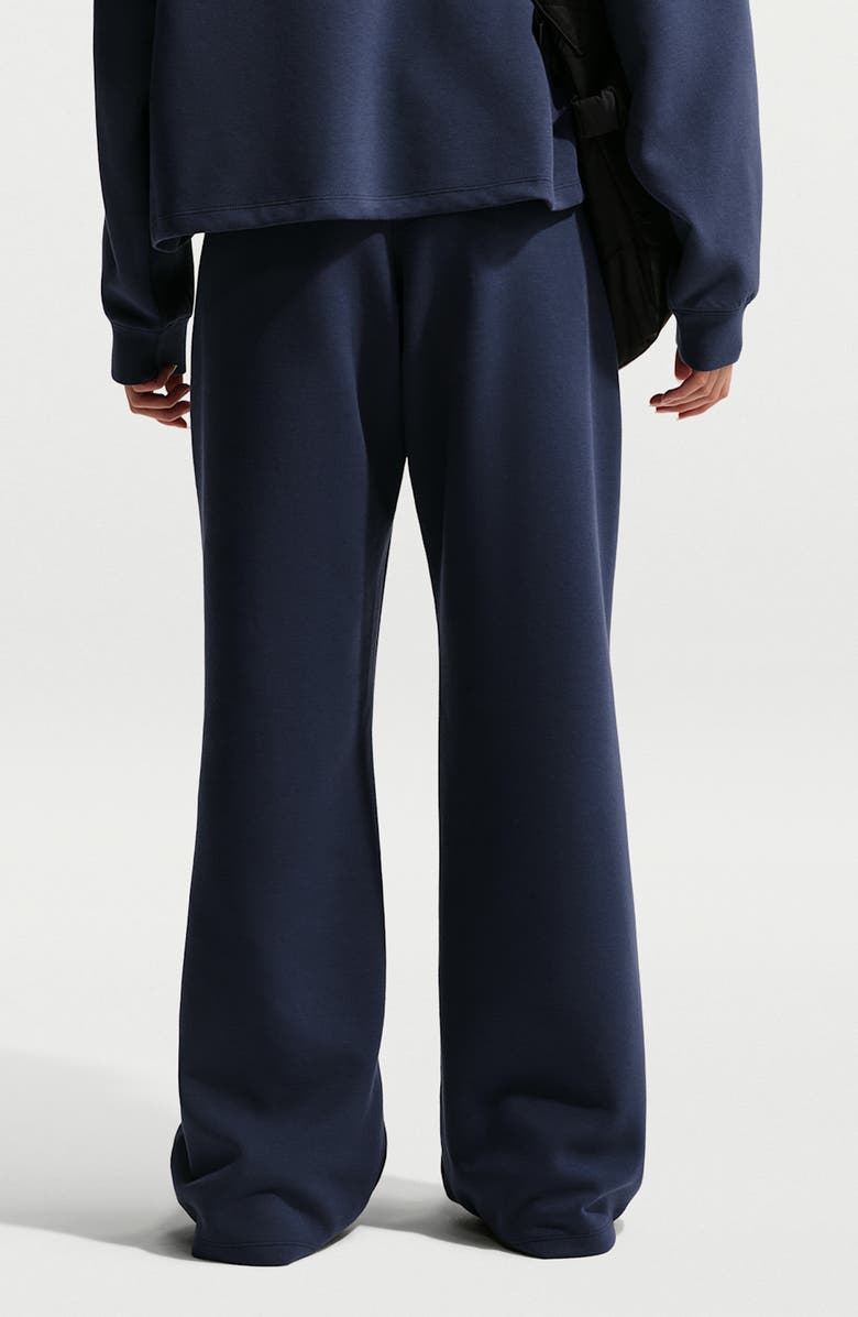Nike 24.7 ImpossiblySoft Dri-FIT High-Waisted Loose Flared Pants, Alternate, color, 410 Navy/Dark Obsidian