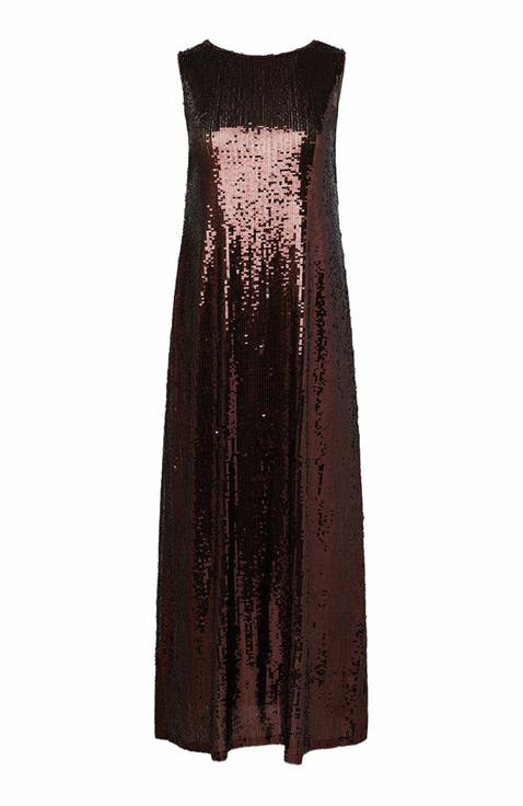 Sequin Maxi Dress