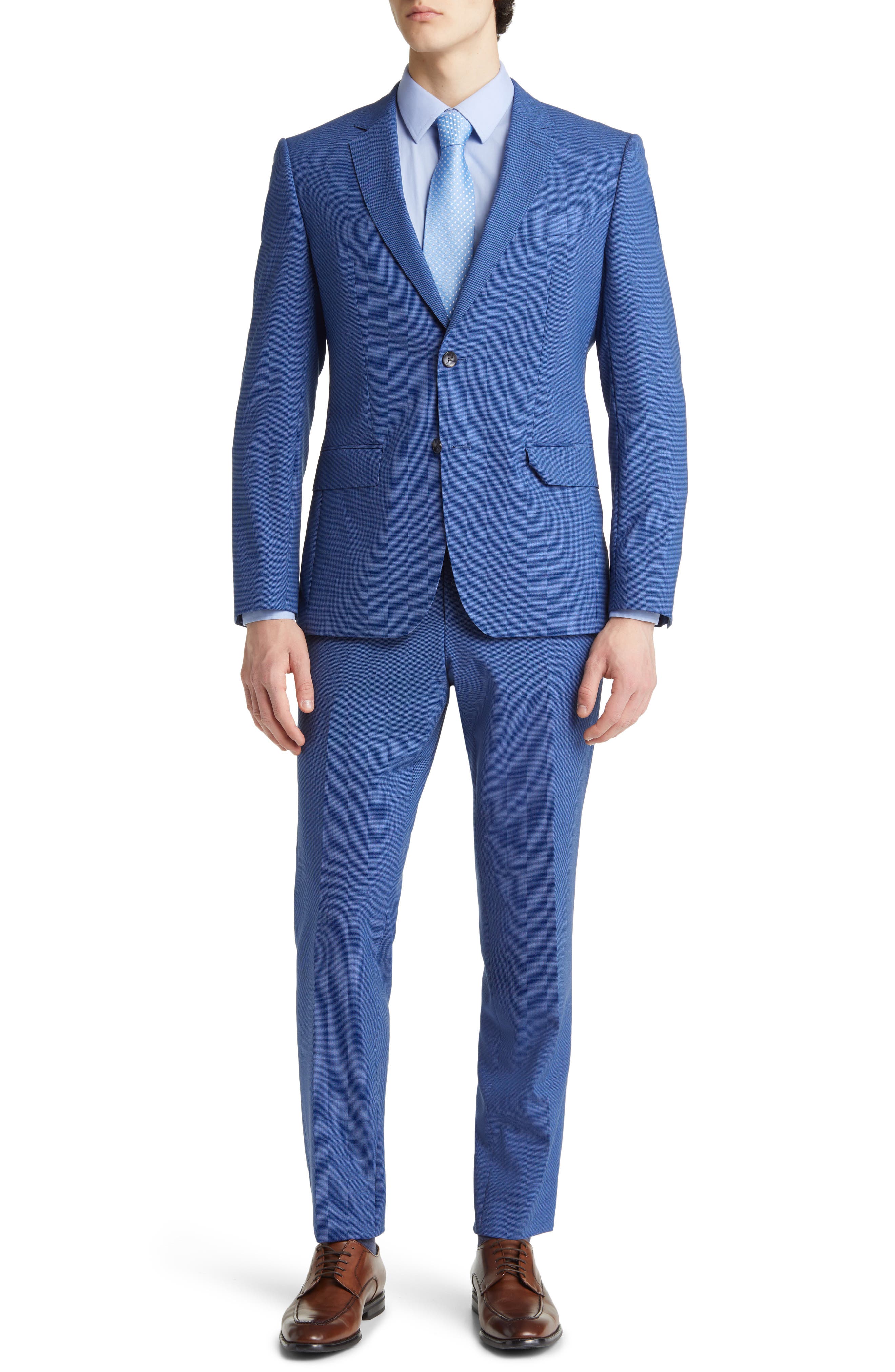 BOSS Huge Virgin Wool Suit (Men) | Nordstromrack