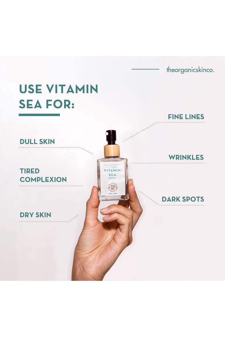Vitamin Sea New Zealand Marine and Vitamin C Serum, 1fl oz, Alternate, color, None