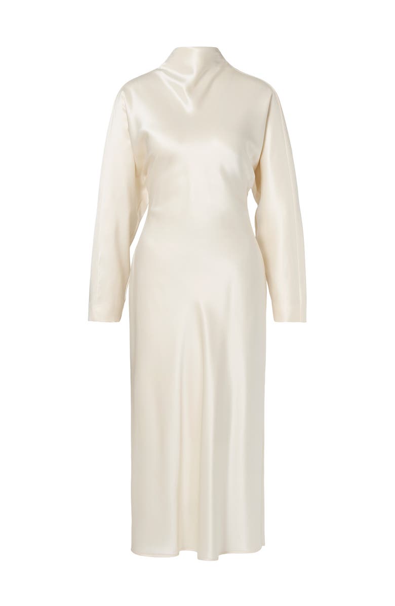 Malina Zora Long Sleeve Midi Dress, Alternate, color, Vanilla