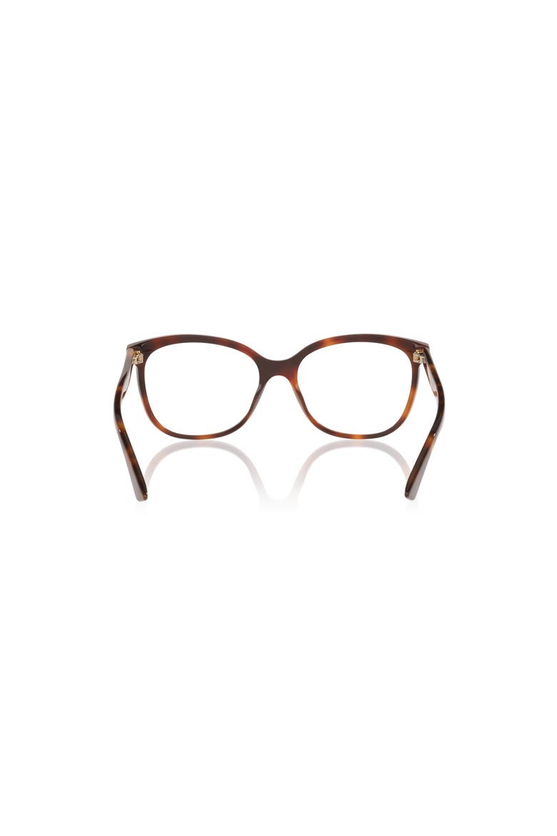 54mm Rectangle optical glasses, Alternate, color, Tortoise