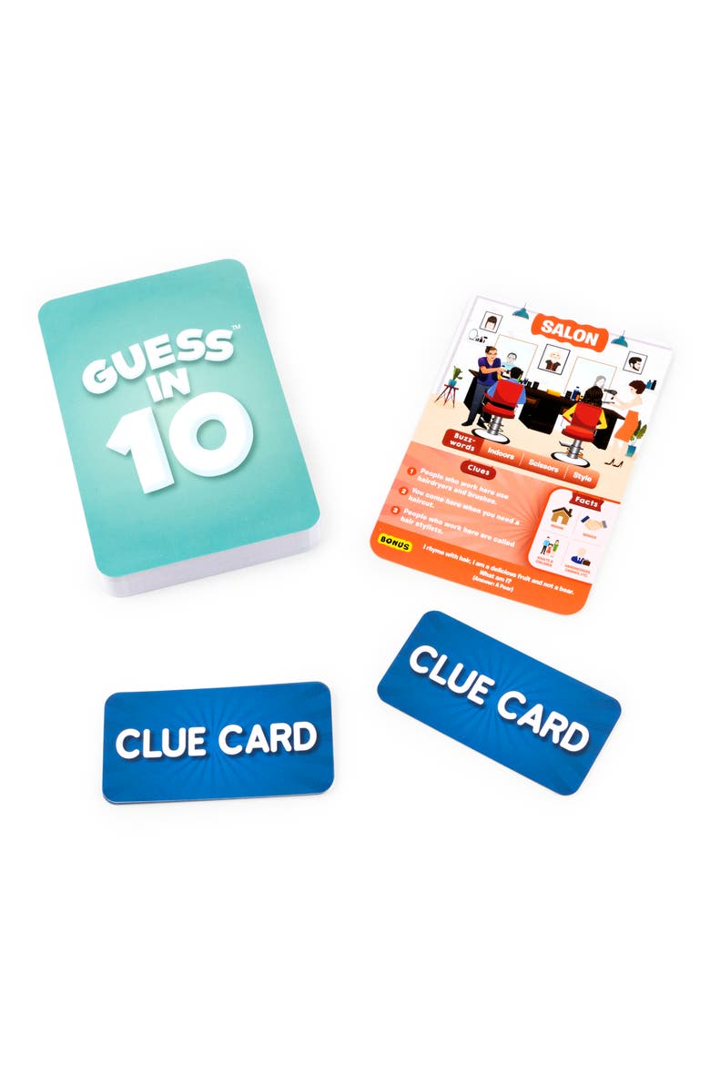 Guess in 10 Trip Through Town Game, Alternate, color, MULTI
